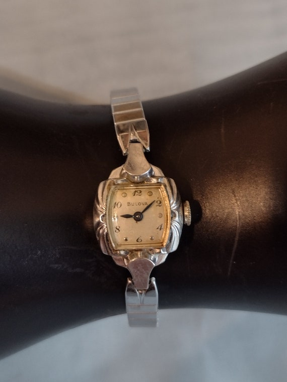 Vintage Bulova 10k Rolled Gold Plate Wrist Watch … - image 3