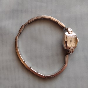 Vintage 10k Gold Filled Longines Rare Wrist Watch