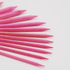 Lykke needle tips color Blush interchangeable in all sizes for 9 cm or 13 cm needle lengths