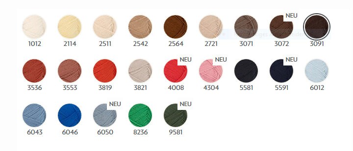 Sunday all colors, SANDNES GARN, Merino wool, Norwegian wool, base price 1kg/ 170,00Euro