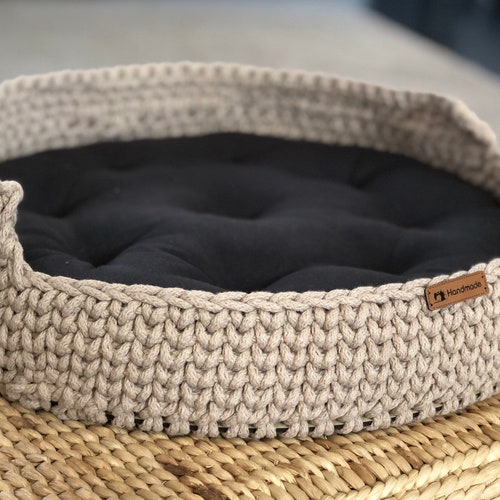 Long Model Cat and Dog Bed Cat Dog Basket Pet Basket Etsy