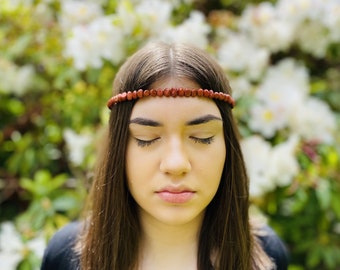 Red Jasper Crystal Crown