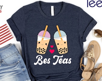 Bes Tea Kawaii Bubble Tea Shirt - Etsy