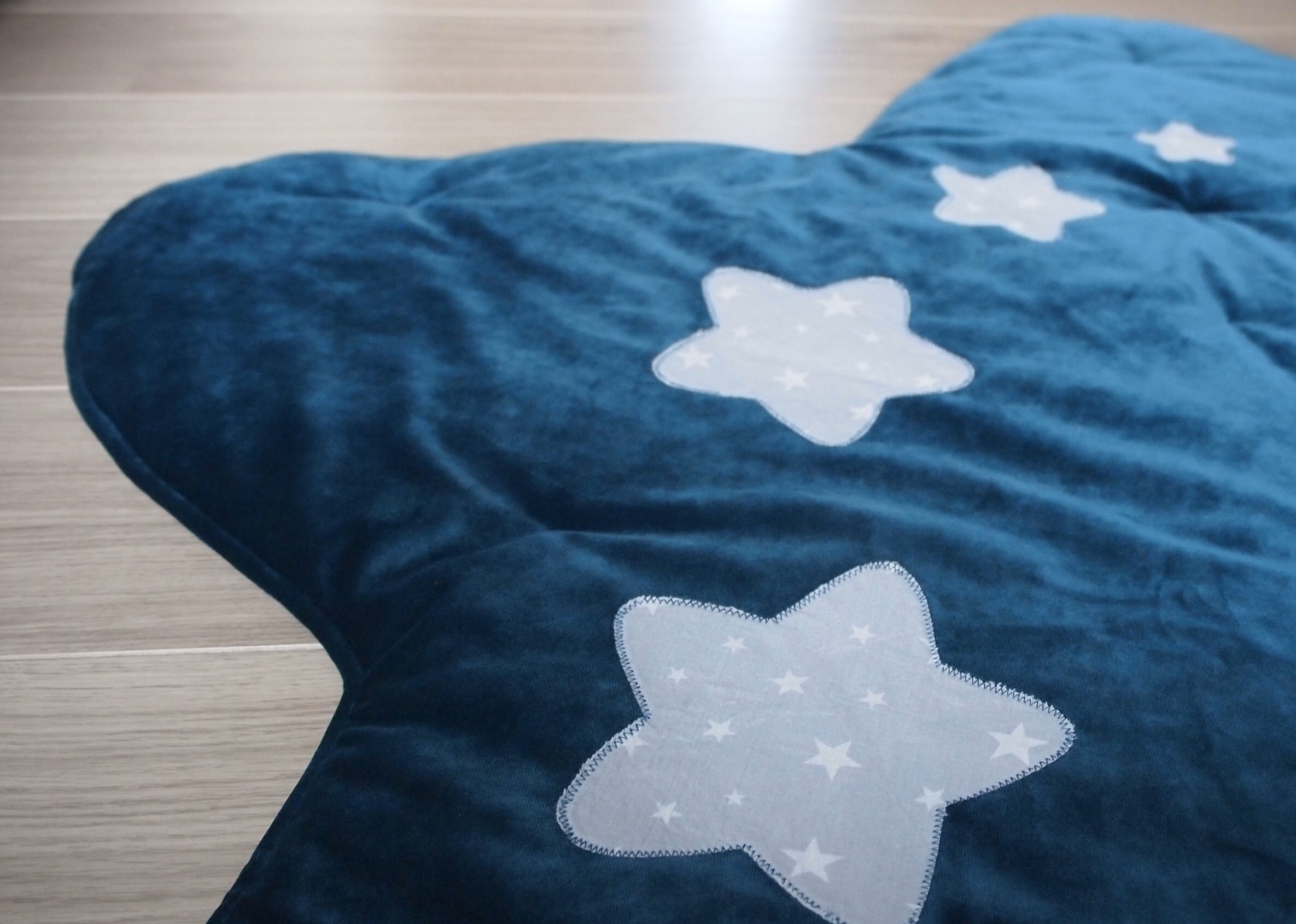 Tappeto Fluorescente Per Cameretta Bambini 100x160 Cm - Morbido Antiscivolo Con Dinosauri O Stelle - Foto 8