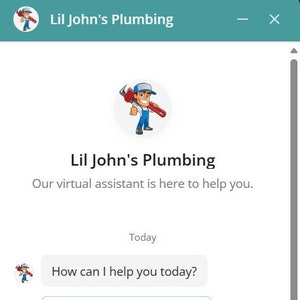 VoiceFlow Template for Plumbing Appointment Assistant Ai Chatbot for Plumbing Business (Automated Lead Generation / Marketing)