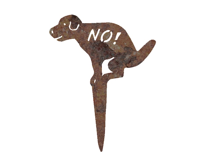 No DOG Poop | No Pooping | No Dumping | Yard Sign | NO TRESPOOPING