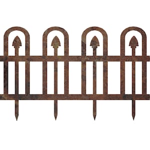Metal Garden Fence | Garden Fencing | Rustic Garden | Garden Art