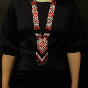 African/ Handmad necklace /Elegant/ colorful/ cultural/ ethnic/ Maasai Jewellery/beaded Necklace/charm necklace/long necklace/With Earrings