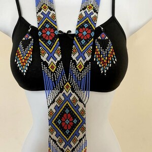 Ukrainskt halsband / trädgårdssmycken / statement-halsband / etniskt halsband / för kvinnor / att ge henne bild 6