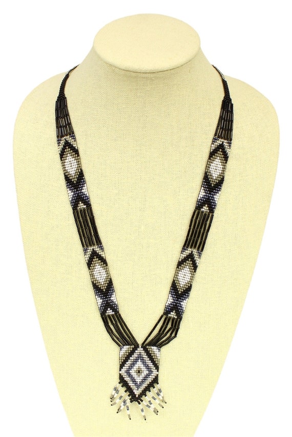 【レア】handmade vintage NECKLESS AFRICA African/ Handmad Necklace /elegant/ Colorful/ Cultural/ Ethnic