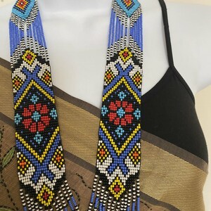Ukrainskt halsband / trädgårdssmycken / statement-halsband / etniskt halsband / för kvinnor / att ge henne bild 2