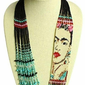Ukrainian gerdan,Traditional Necklace,Beaded handmade,beaded Necklace,Ukrainian jewelry,long Necklace flok Ukrainian Nacklace, with earrings