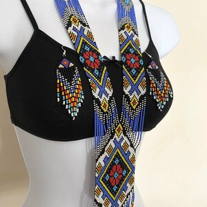 Ukrainskt halsband / trädgårdssmycken / statement-halsband / etniskt halsband / för kvinnor / att ge henne bild 5