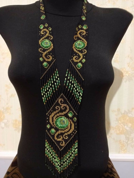 African,Handmad necklace ,Elegant, colorful, cultural,ethnic,Maasai Jewellery,beaded Necklace,charm necklace,long necklace,With Earrings