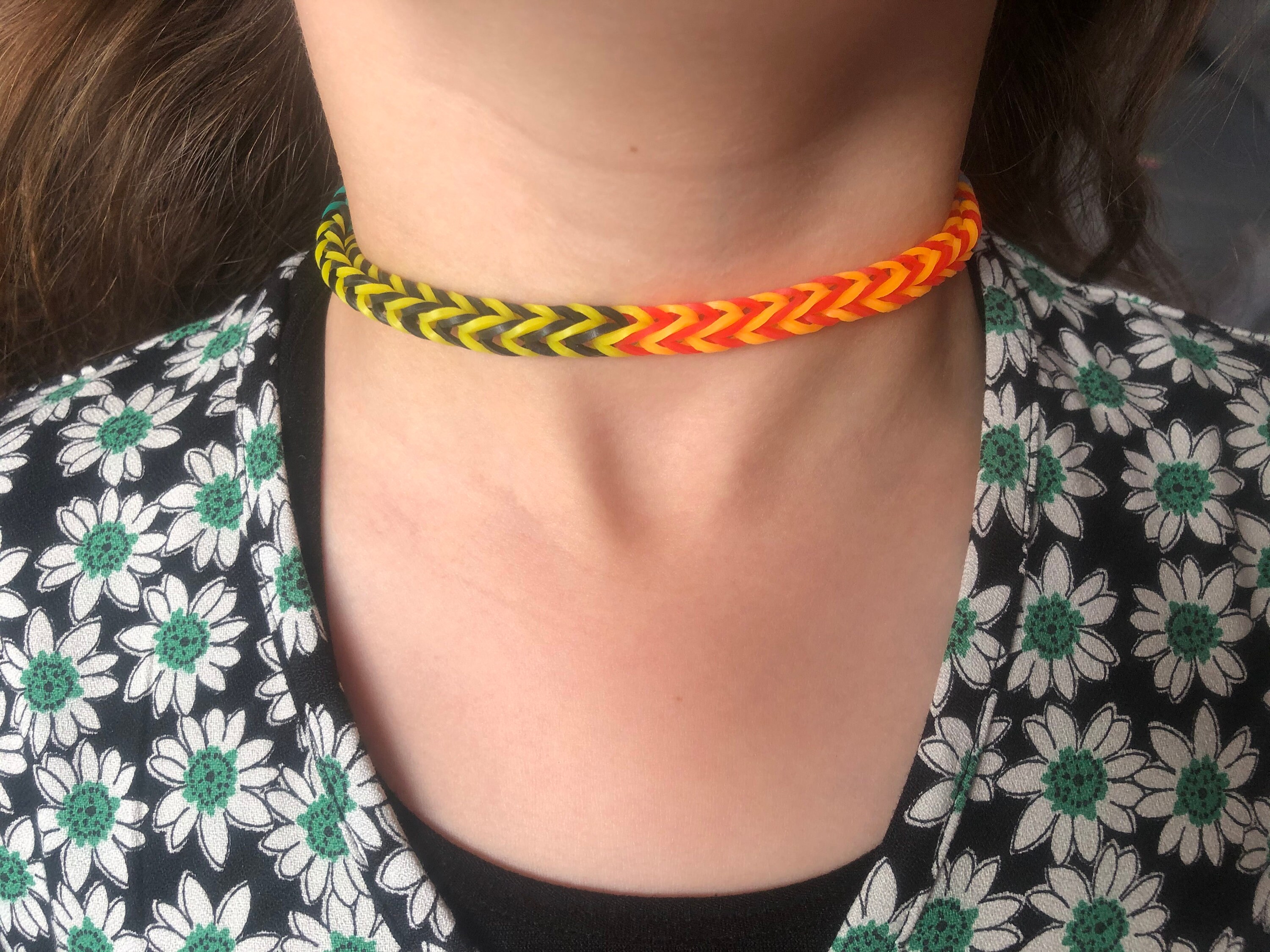 Harry Potter Inspired Loom Band Choker Etsy