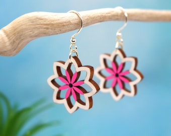 Everlasting Summer - Boucles d’oreilles en fleurs