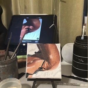 Hand made oil painting