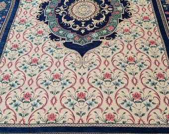 Alfombra de oración otomana: alfombra de oración musulmana de chenilla jacquard