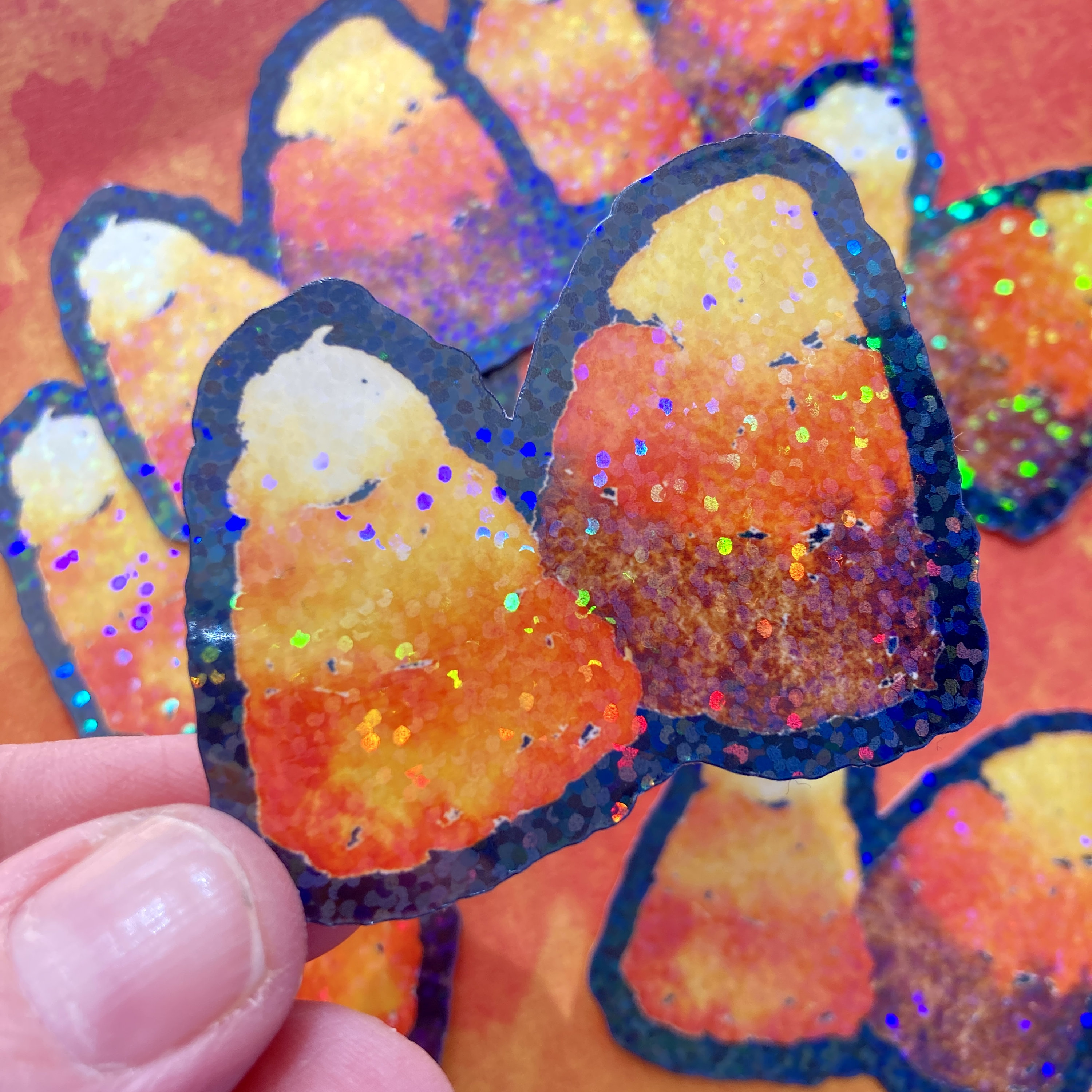 Candy Corn Stickers, Stickers for Hydroflask, Laptop Stickers, Harvest ...