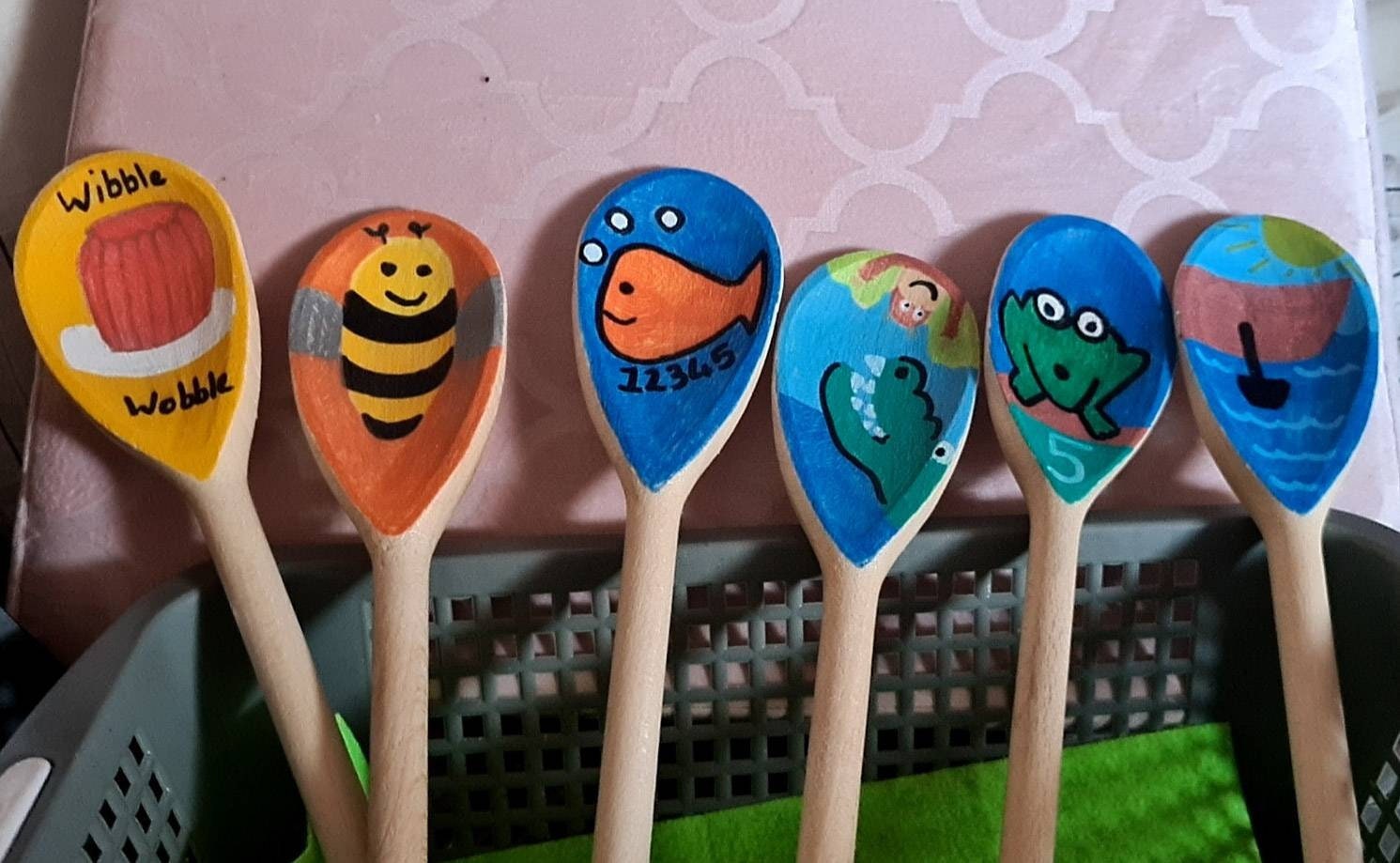 Nursery Rhyme Spoons Etsy UK