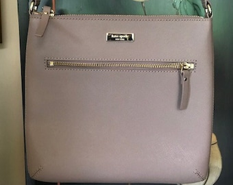 Kate Spade New York "Jackson Leila" Tan Messenger Crossbody Bag!