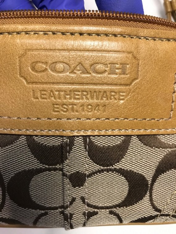 Coach wallet leatherware est 1941 sale
