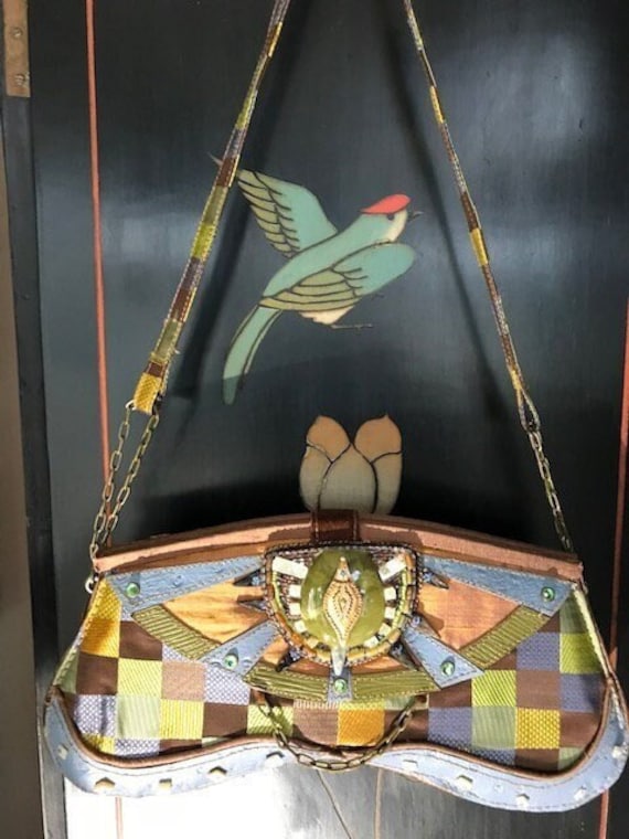 Mary Frances Art Beaded Embellished Handbag!