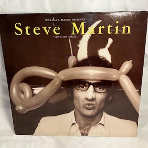 Steve Martin &quot;Let&#39;s Get Small&quot; Rare Vintage Vinyl Record Album!