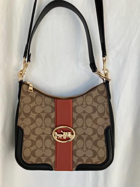 Vintage Coach Signature C Brown Shoulder Bag - Etsy