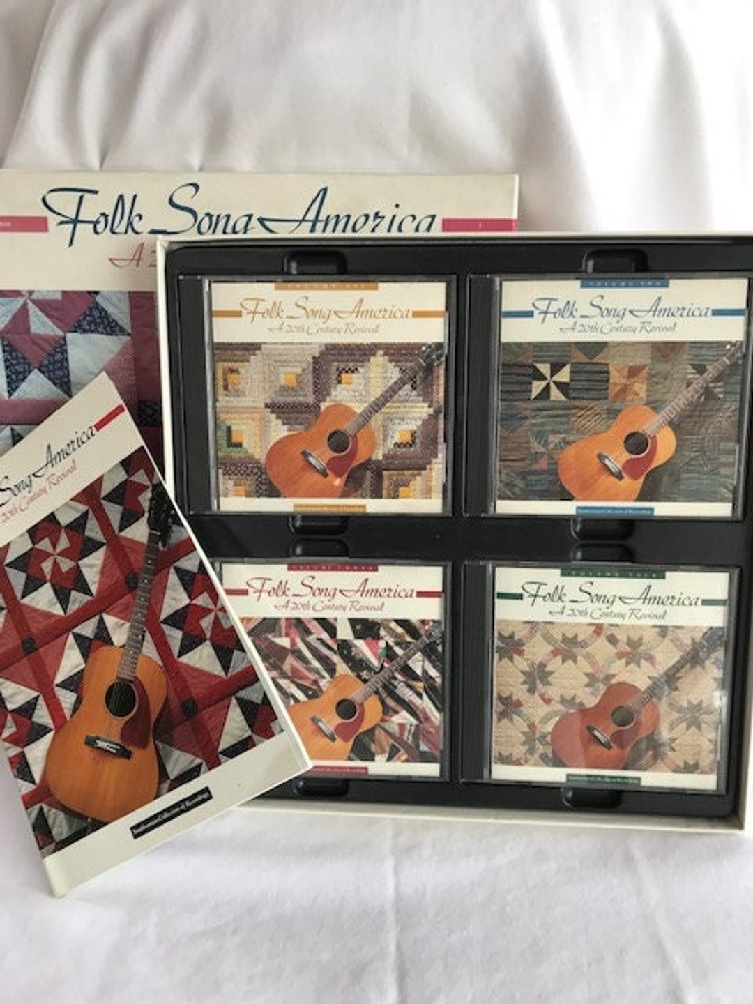 Folk Song America A 20th Century Revival Four CD Box Set Etsy