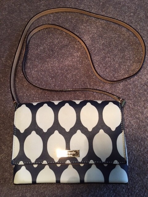 navy blue kate spade crossbody