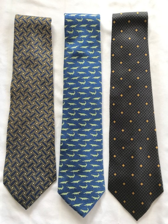 Tommy Hilfiger 100% Imported Silk Ties - All Three