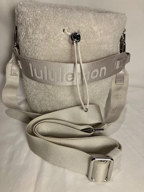 lululemon white shoulder bag lululemon City Essentials Small Shoulder Bag 3L in White