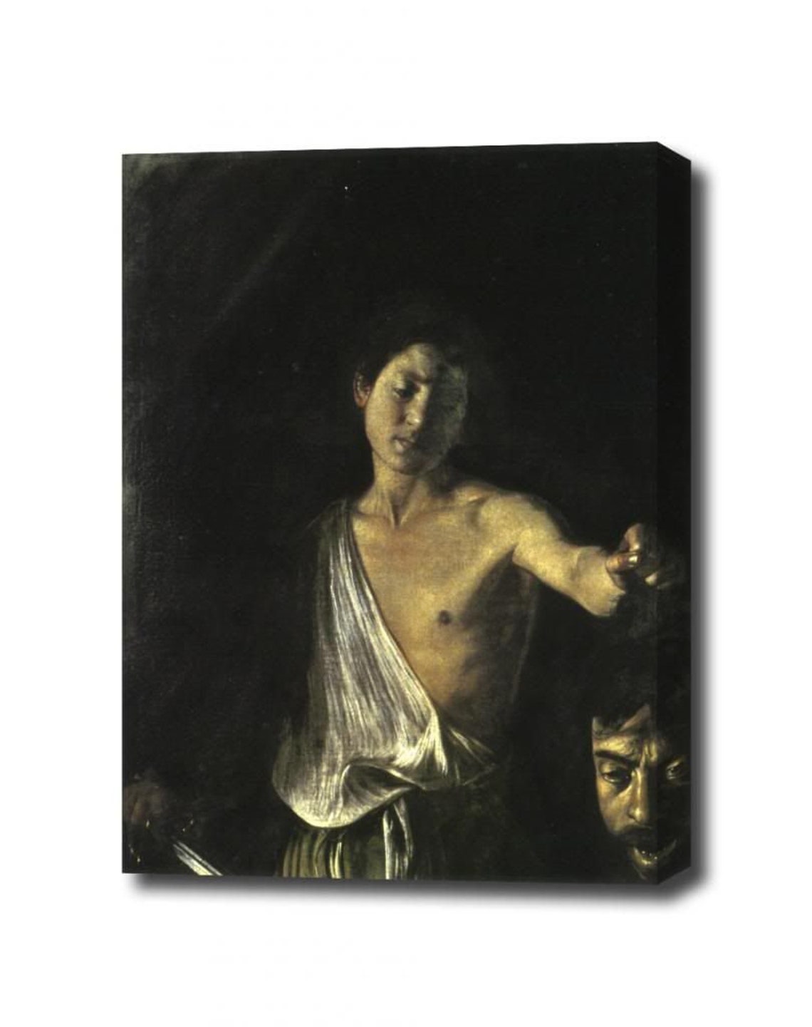 David with the Head of Goliath by Michelangelo Merisi da Etsy