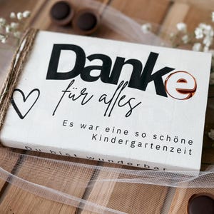 TOFFIFEE MESSAGE: Banderole – DIY gift idea | Digital product | Farewell teacher thank you for the start of school and the end of kindergarten teachers