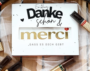 Merci MESSAGE: Merci Banderole – DIY gift idea to print | Digital product thank you – say thank you – thank you gift