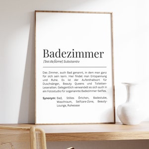 Bathroom - picture | Wallpaper for bathroom | Definition bathroom | WC | Toilet | in 3 VARIANTS | PDF files | 3 for 1 | Gift or moving in