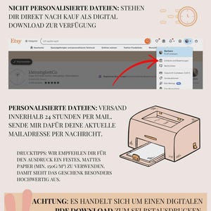 Etiquetas para cestas de regalo "Sí" | Regalo de boda DIY | Plantilla PDF imprimible en 3 tamaños | Cesta de regalo "Sí" para bodas | PRODUCTO DIGITAL para bodas imagen 2