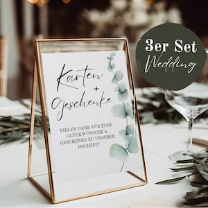 Set of 3 Wedding Posters | Wedding Signs | Set 3 for 1 | Candy Bar | Buffet | Cards and Gifts | cards and gifts | digital download | pdf