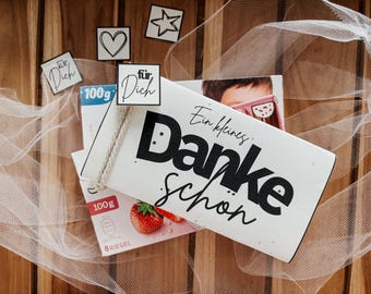 Kinder Chocolate Yogurette MESSAGE: Banderole – DIY Gift Idea to Print | Digital Product Thank You - Thank You - Gift Thank You