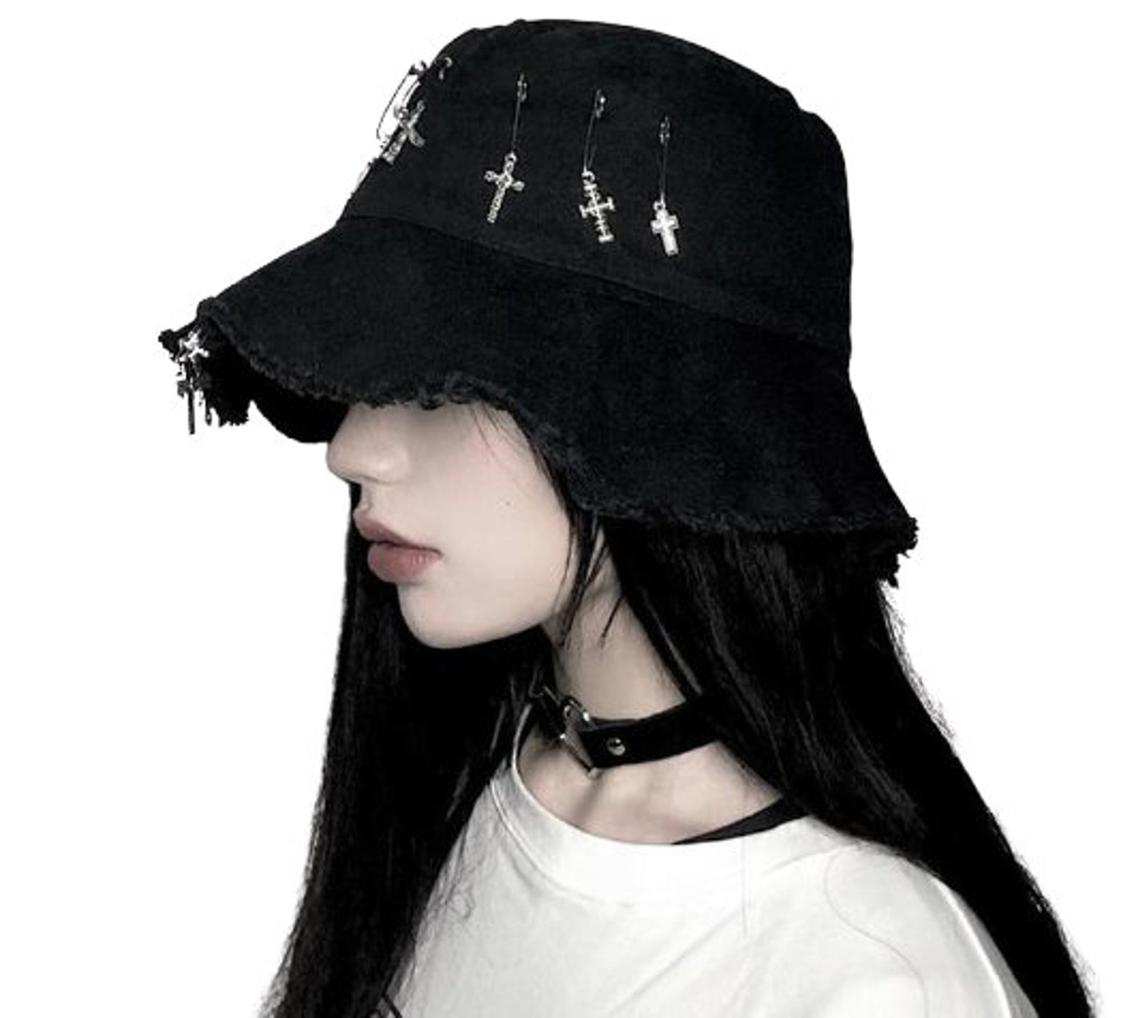 Goth Punk Harajuku Egirl Alternative Fashion Women Hat - Etsy UK