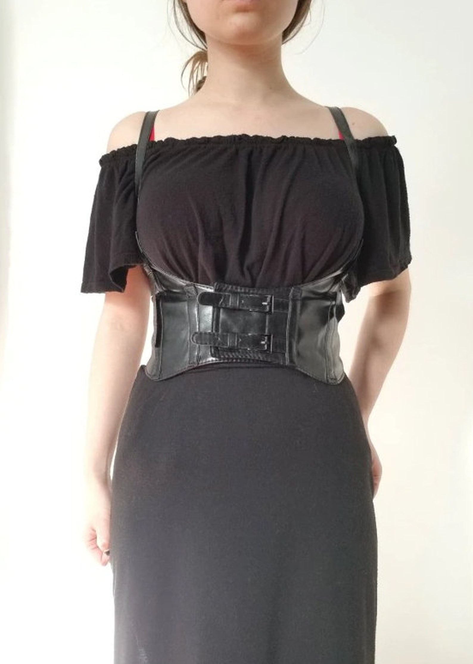 Corset Belt Belle Goth Gothic Punk Victorian Renaissance Etsy