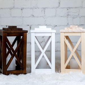Wooden Lantern, Lantern Decorations, Indoor Lantern, Fall Decor, Halloween Decor