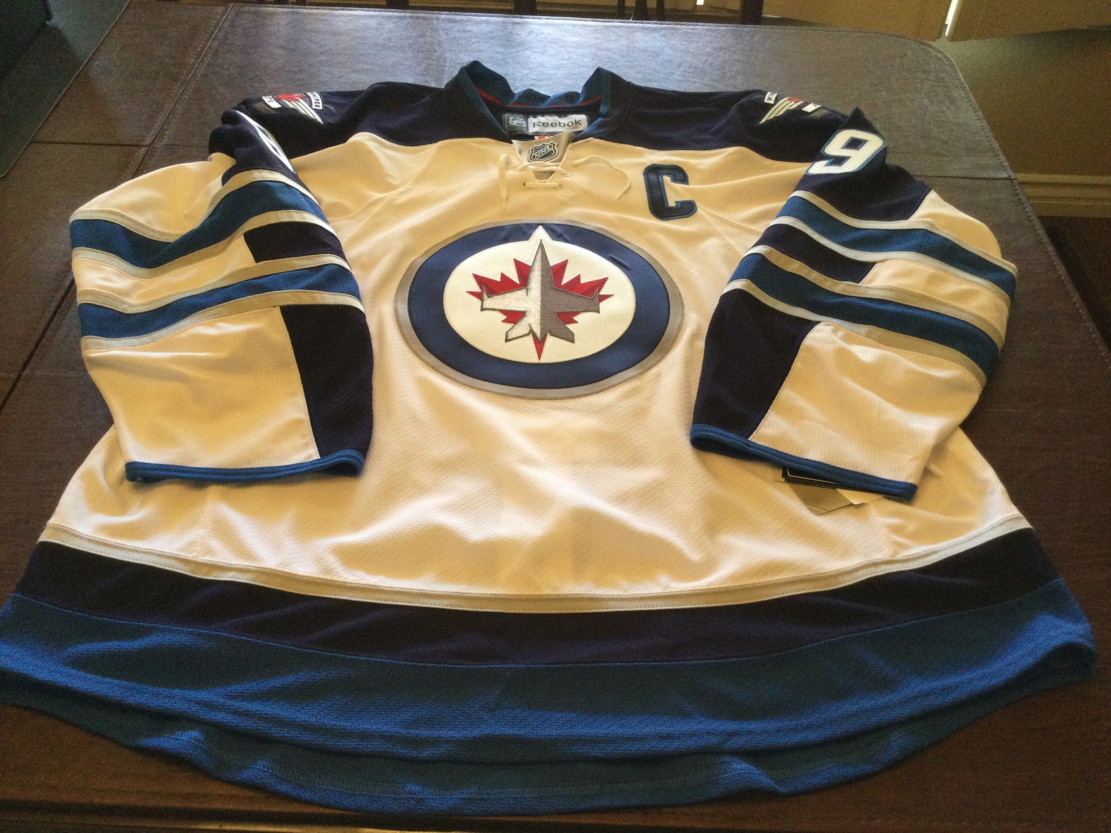 Winnipeg Jets Authentic hockey jersey size 60 | Etsy