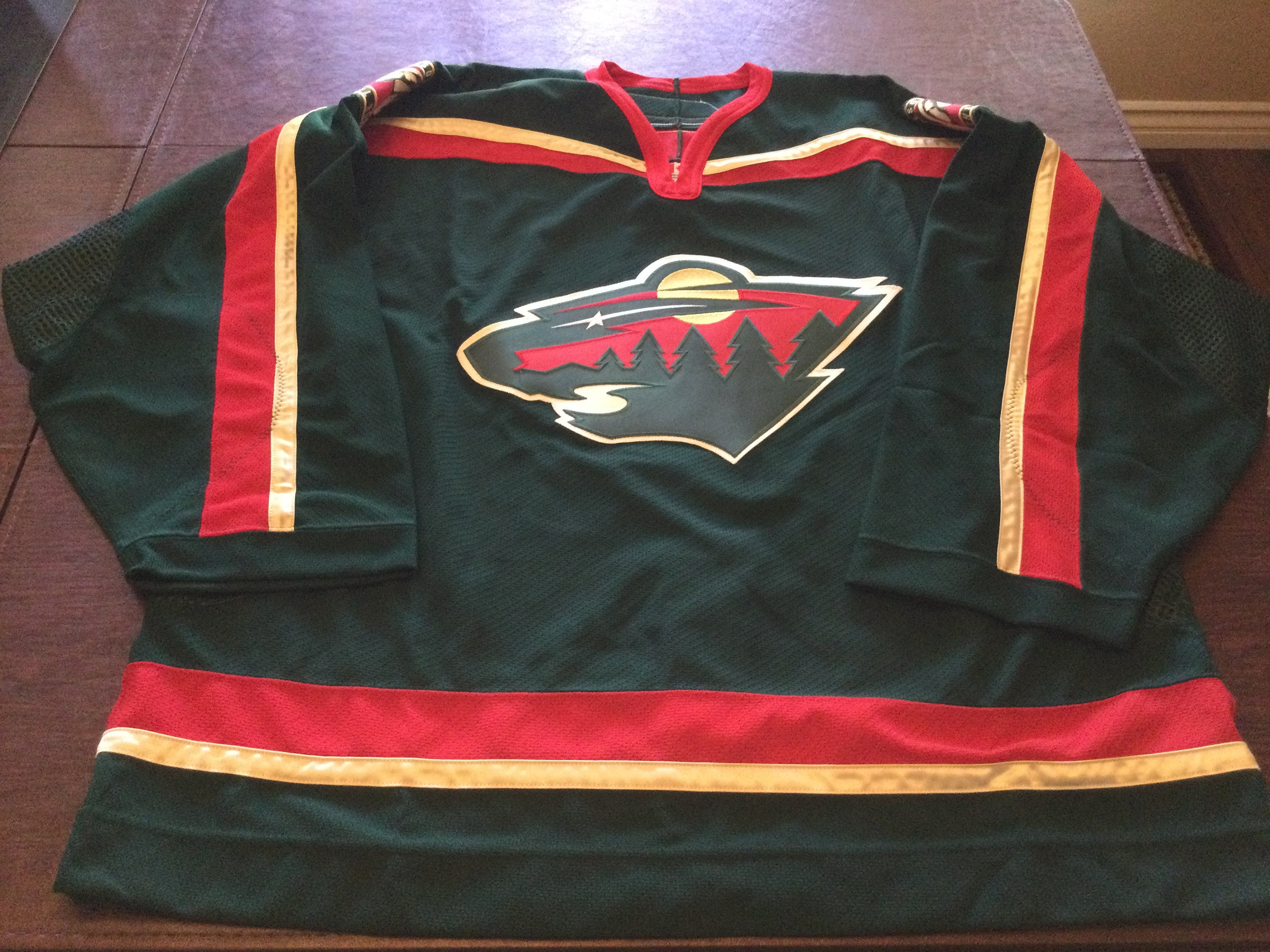 Minnesota Wild authentic hockey jersey size 56 Etsy