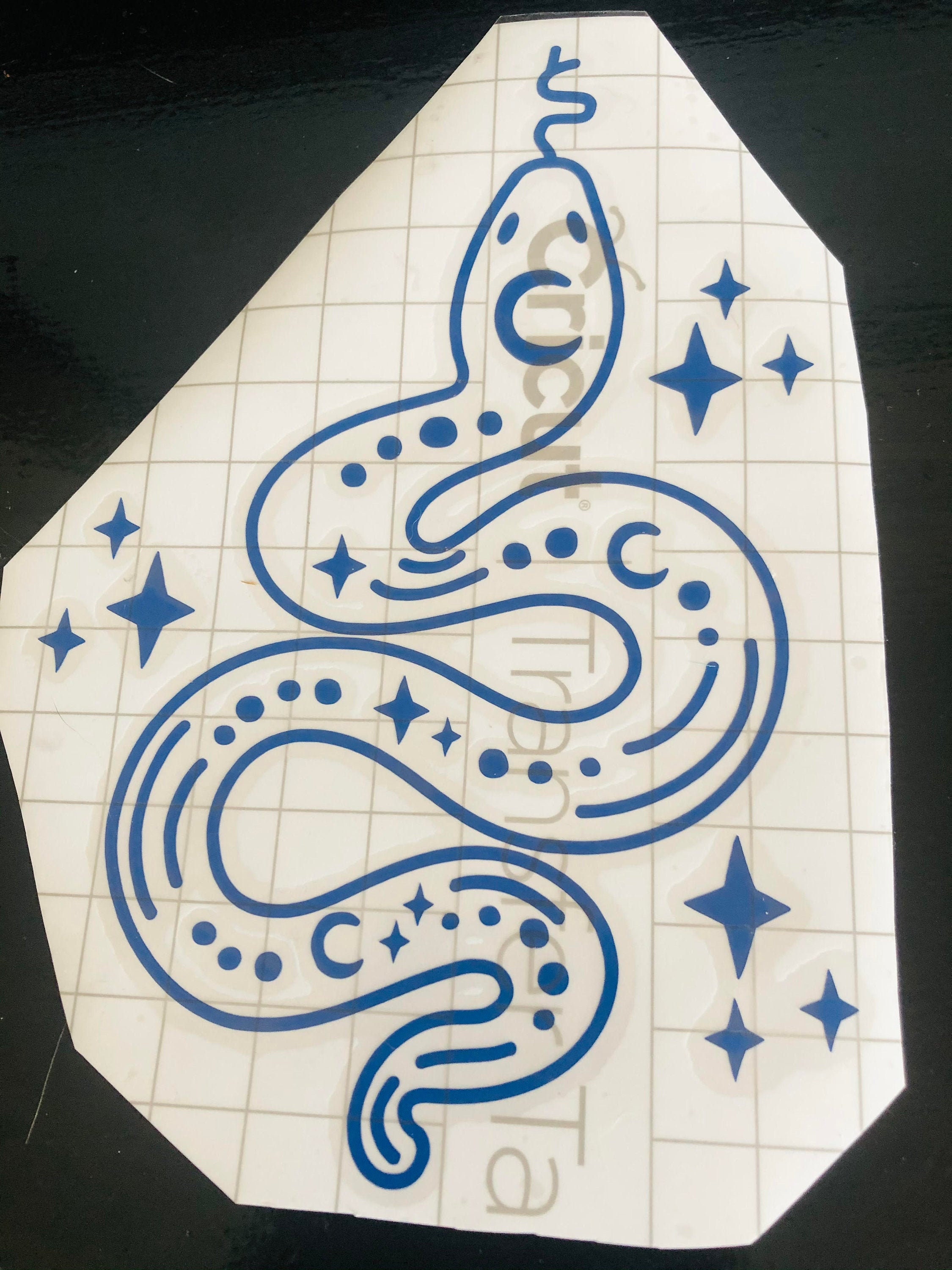 Magic Snake Vinyl Decal removable 4inx6in Etsy