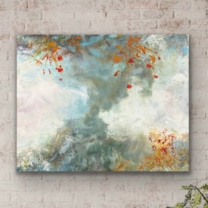 The other path No.3 - Original Encaustic painting on wood