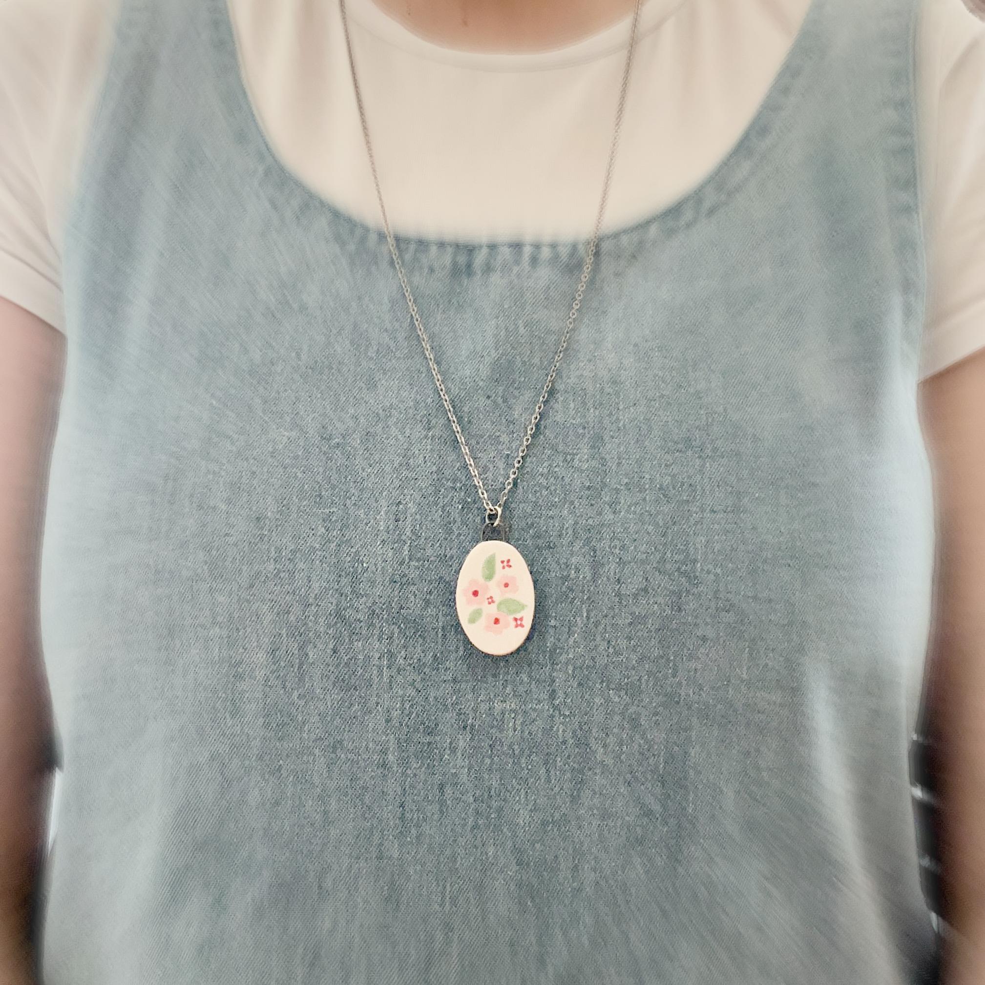Pretty in Pink Charm Necklace
