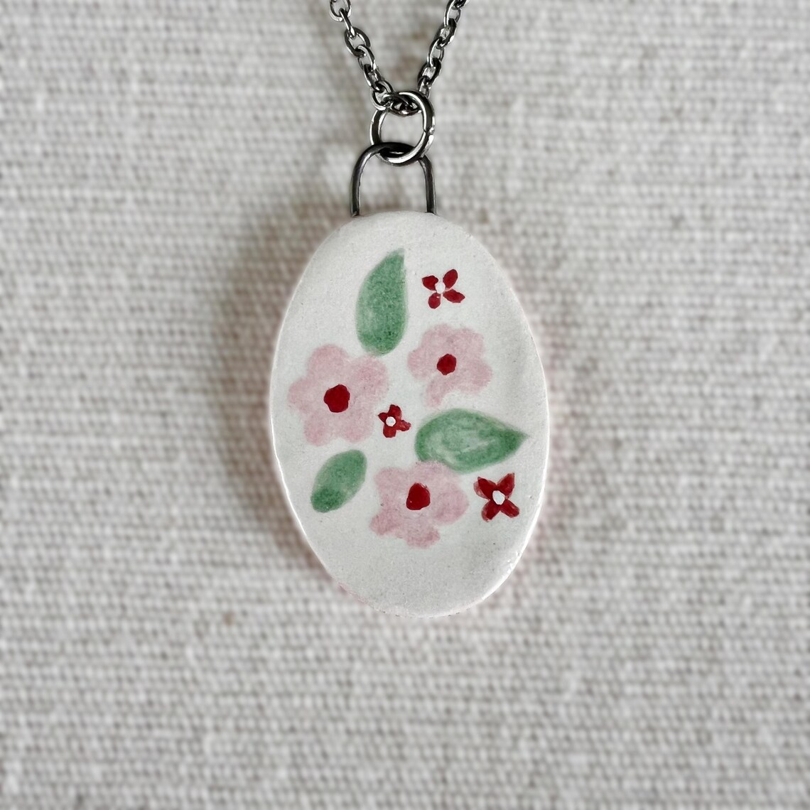 Romantic Charm Pink Floral Halter Mini