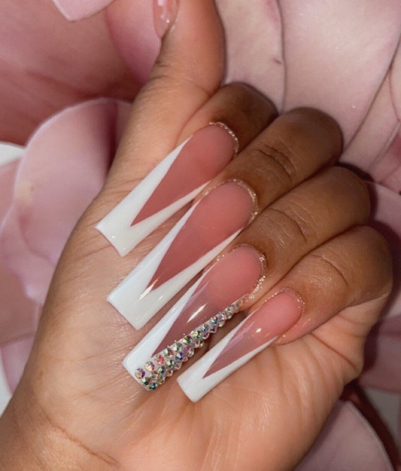 Most Beautiful Nail Designs You Will Love To wear In 2021 : Raw Cut French  Foil